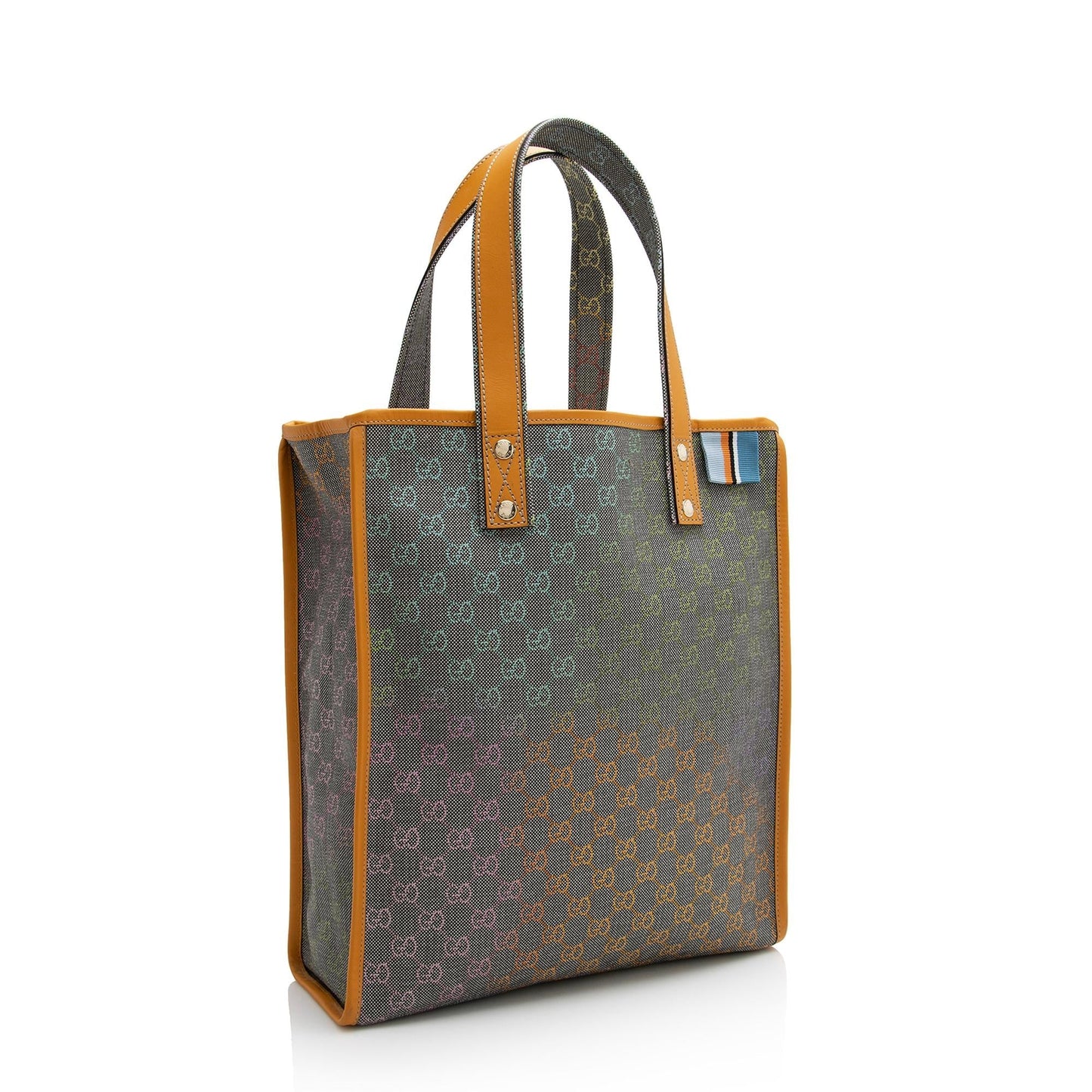 Gucci GG Supreme Web Loop N/S Shopping Tote (SHF-22399)