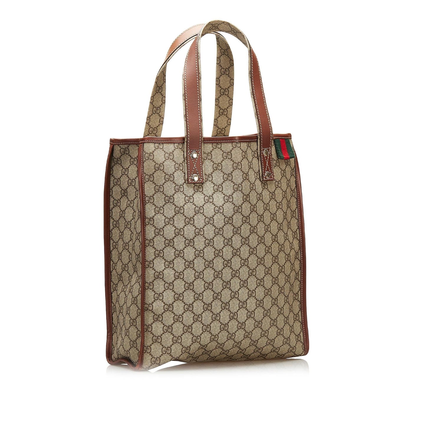 Gucci GG Supreme Web Loop Tote (SHG-35387)