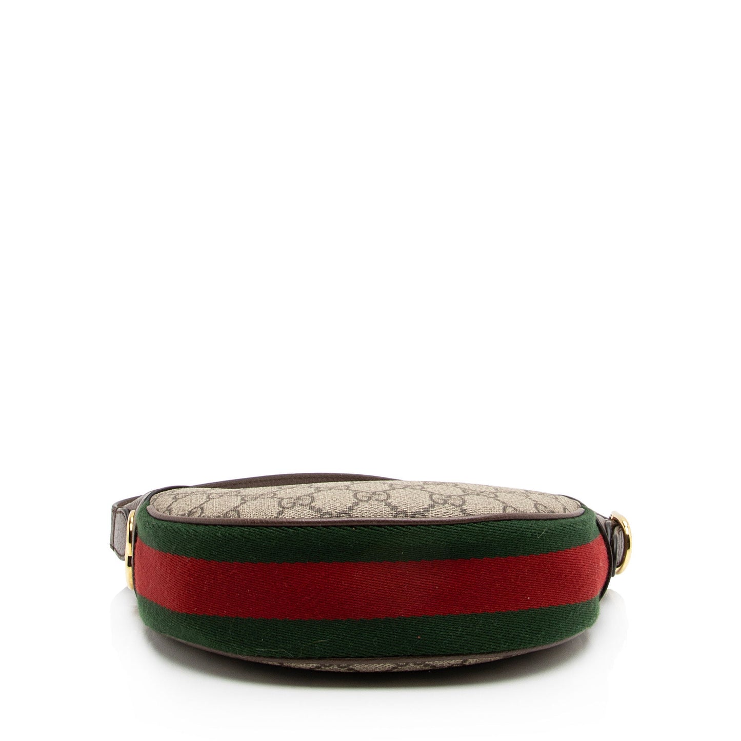 Gucci GG Supreme Web Ophidia Half Moon Mini Hobo (SHF-F30bq3)