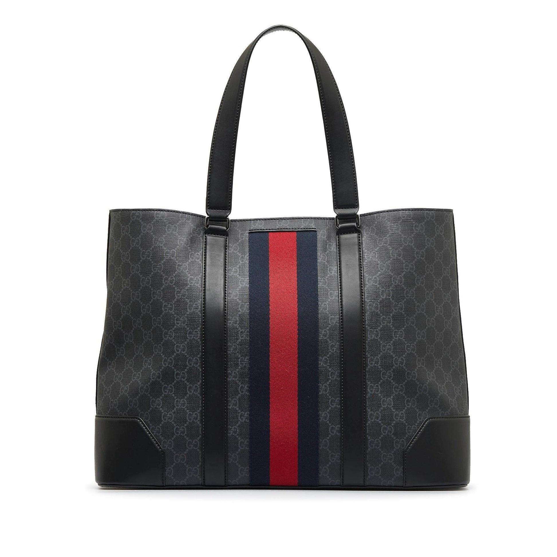 Gucci GG Supreme Web Open Tote (SHG-4XtANr)