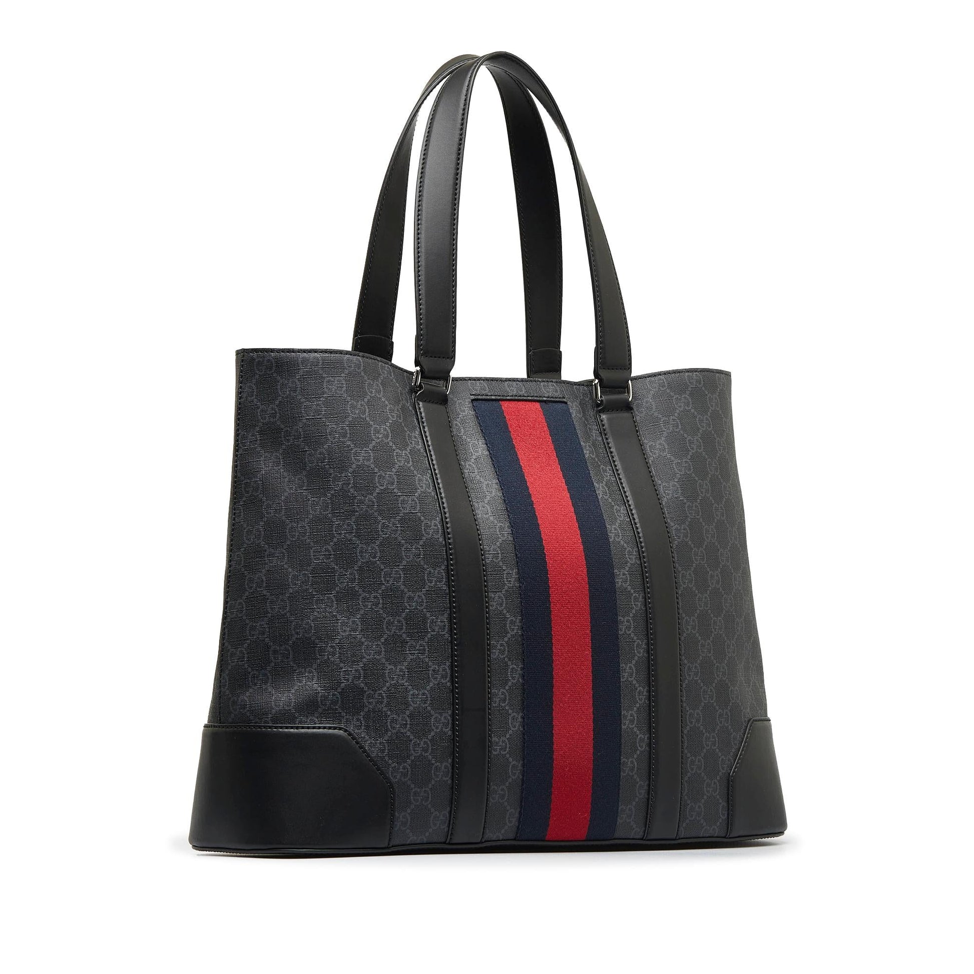 Gucci GG Supreme Web Open Tote (SHG-4XtANr)