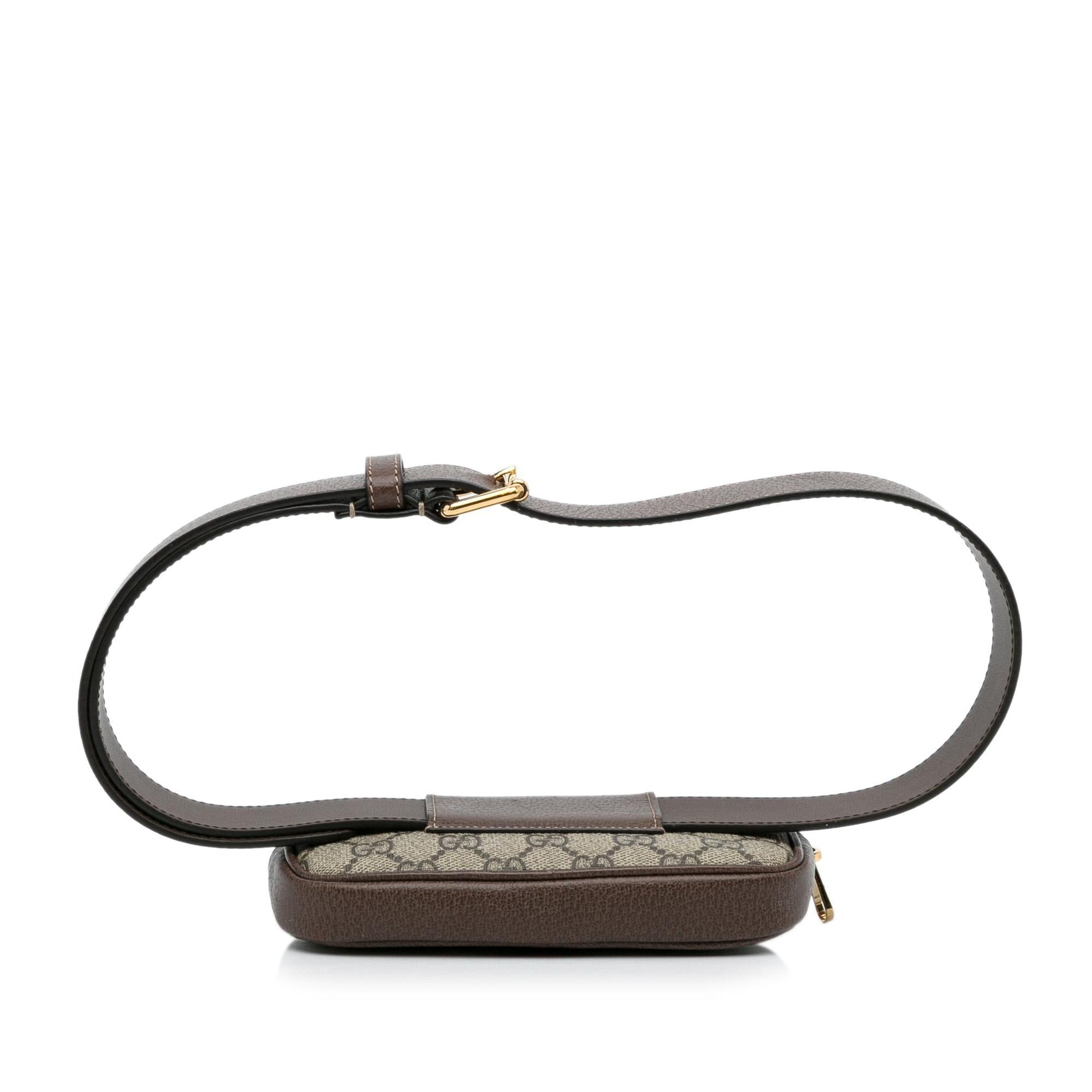 Gucci GG Supreme Web Ophidia Belt Bag