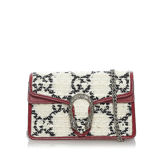 Gucci GG Tweed Dionysus Shoulder Bag (SHG-30010)
