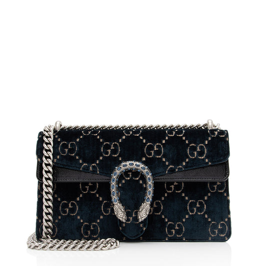 Gucci GG Velvet Dionysus Small Shoulder Bag (SHF-KJgwRg)
