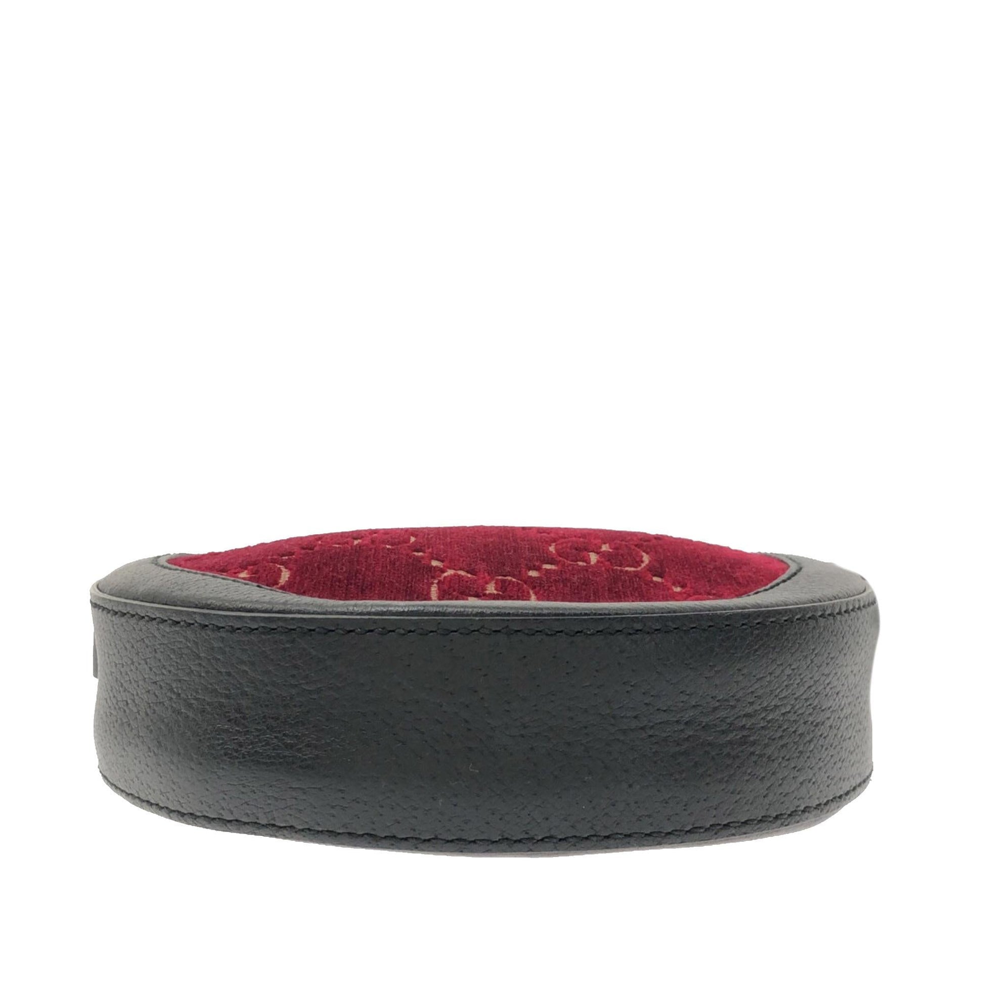 Gucci GG Velvet Ophidia Round Crossbody Bag (SHG-lQpKpo)