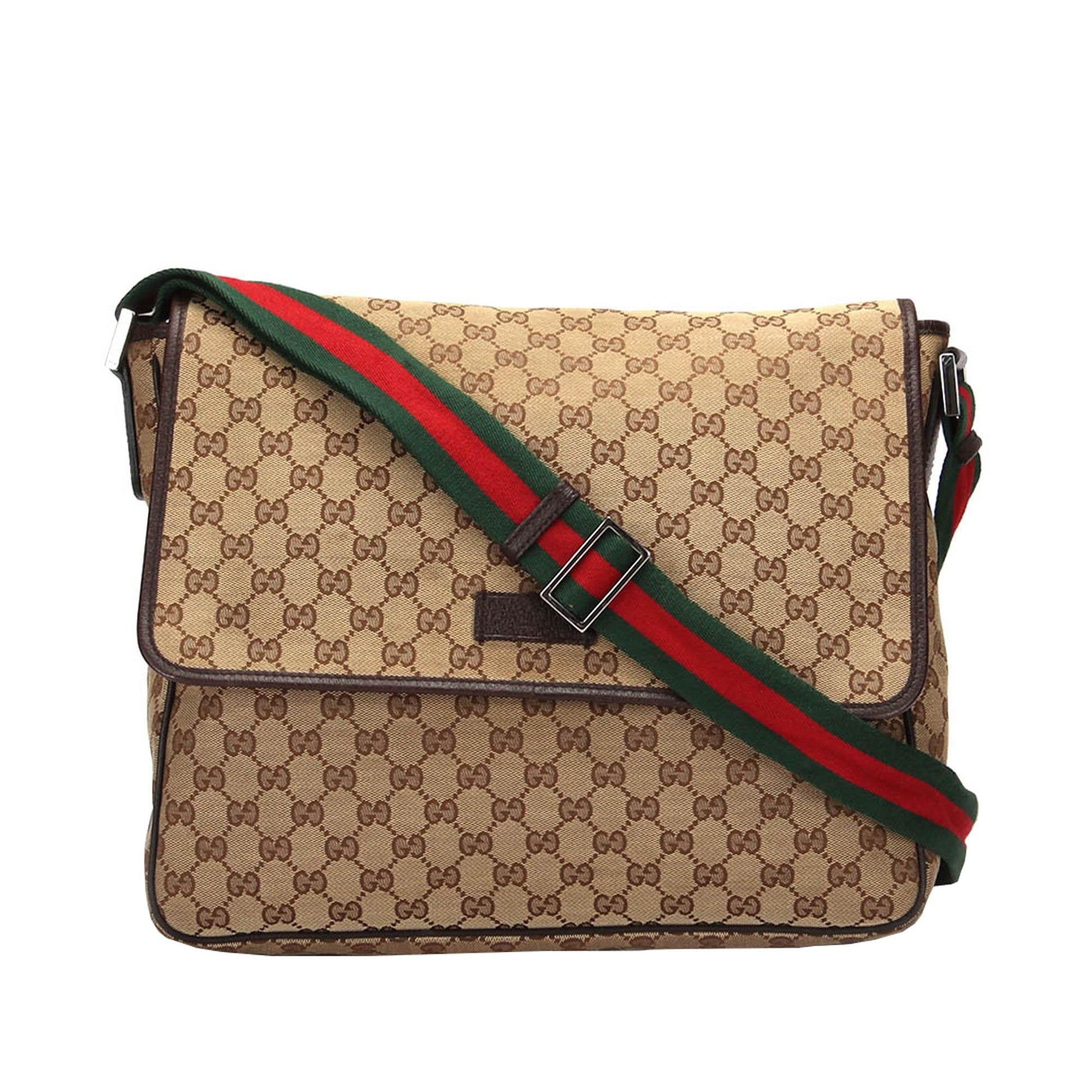 Gucci Web Canvas Crossbody Style 2
