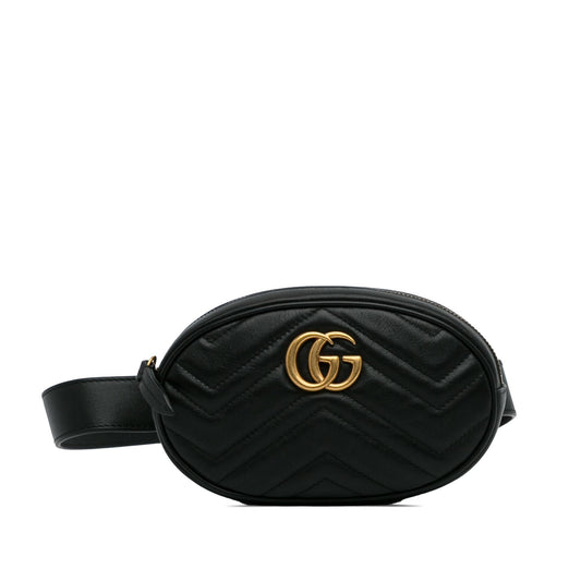 Gucci Gg Marmont Matelasse Belt Bag (SHG-nGo7V4)