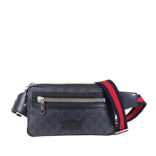 Gucci Gg Supreme Web Belt Bag (SHG-)