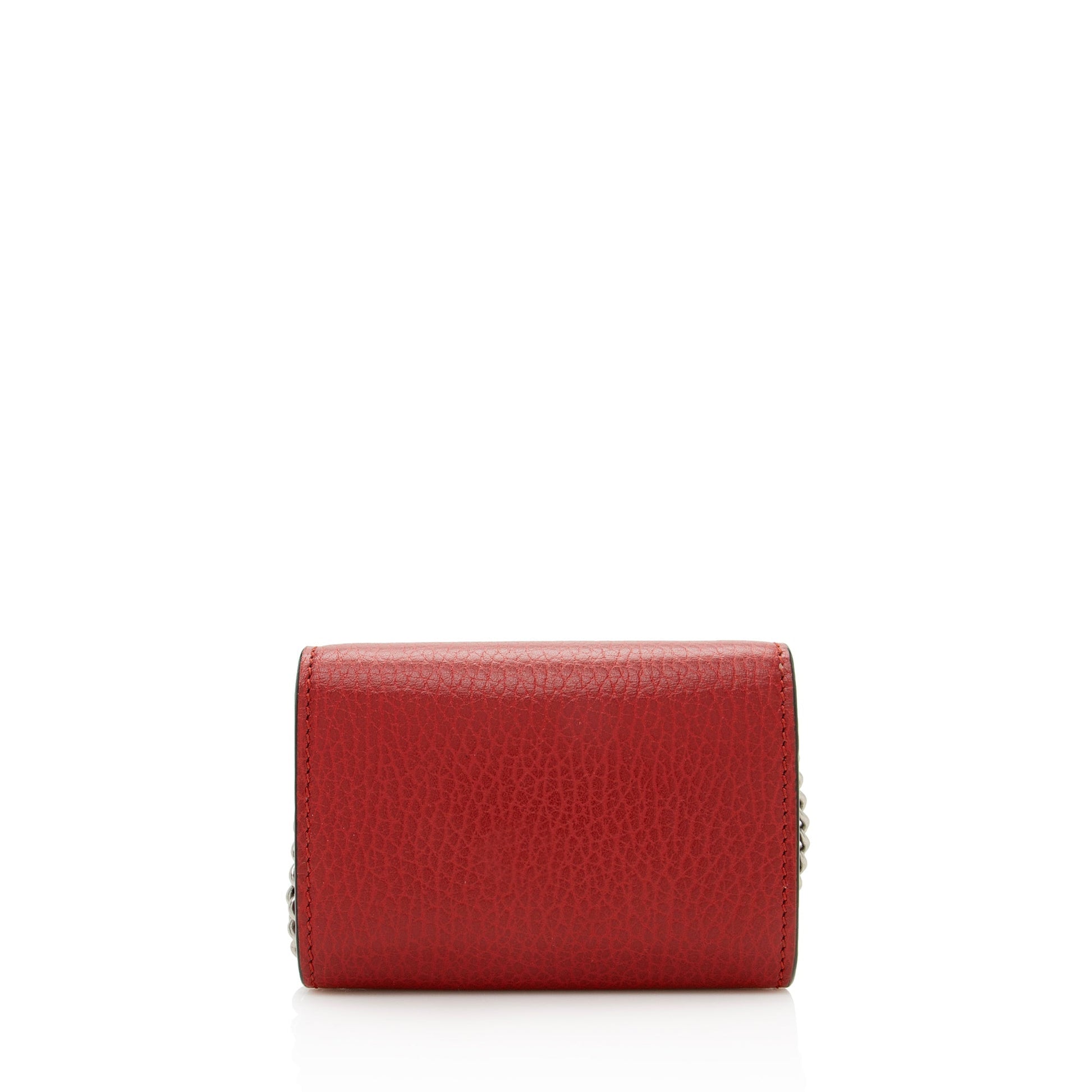 Gucci Grained Leather Dionysus Card Case Chain Bag (SHF-22357)