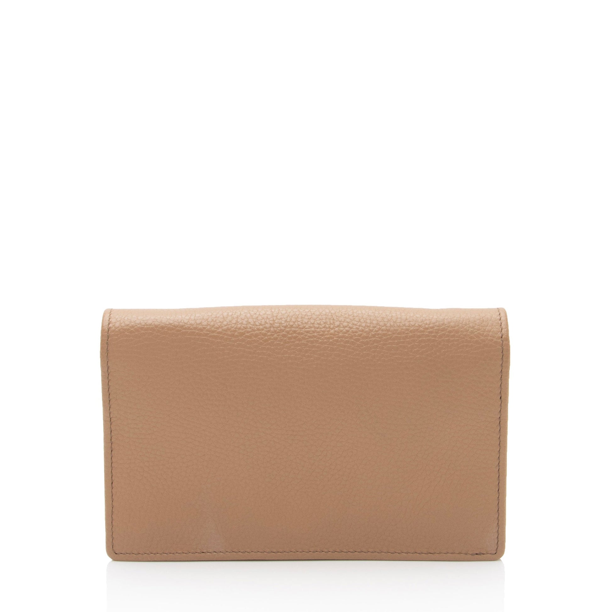 Gucci Grained Leather Soho Wallet on Chain Bag (SHF-)