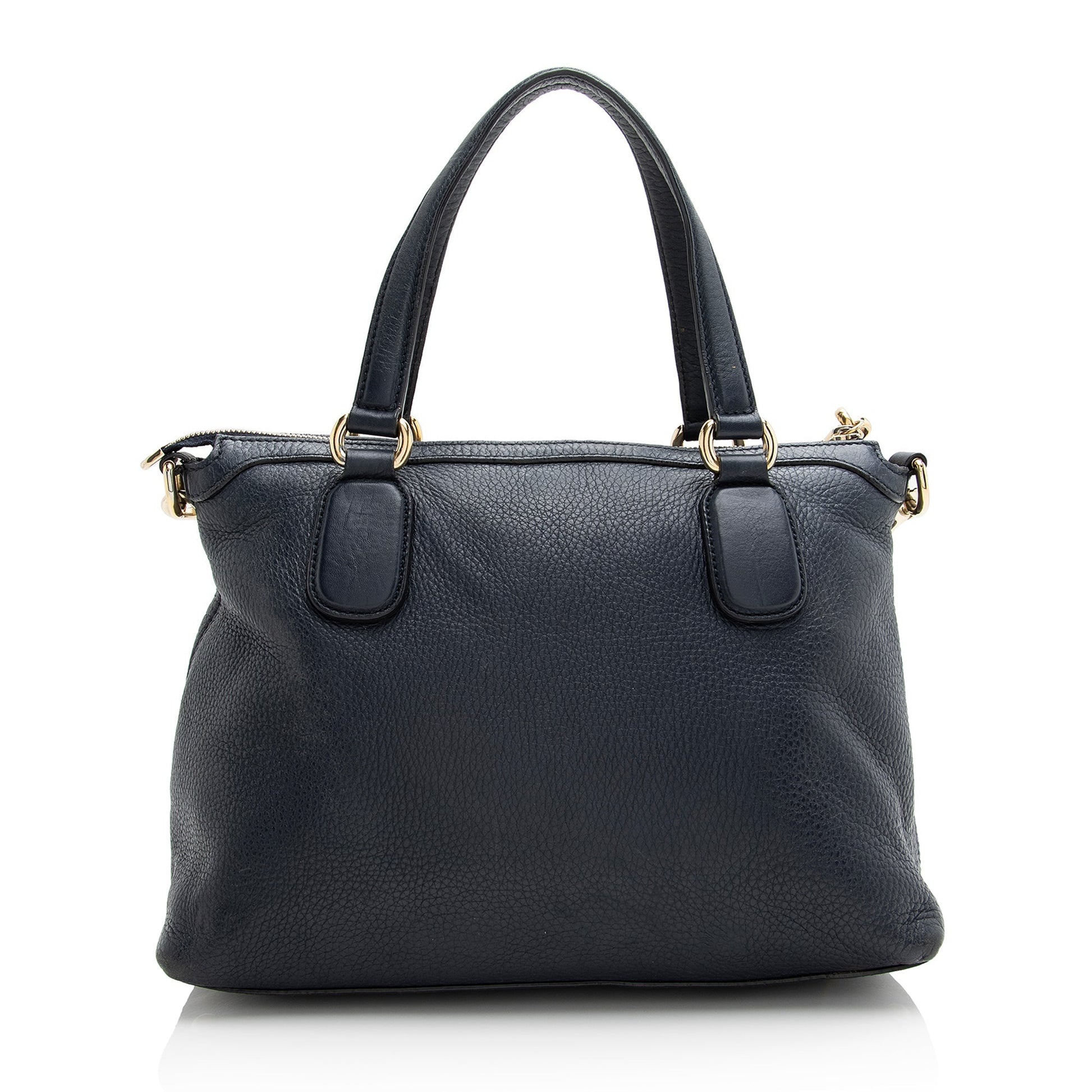 Gucci Grained Leather Soho Working Tote (SHF-22388)