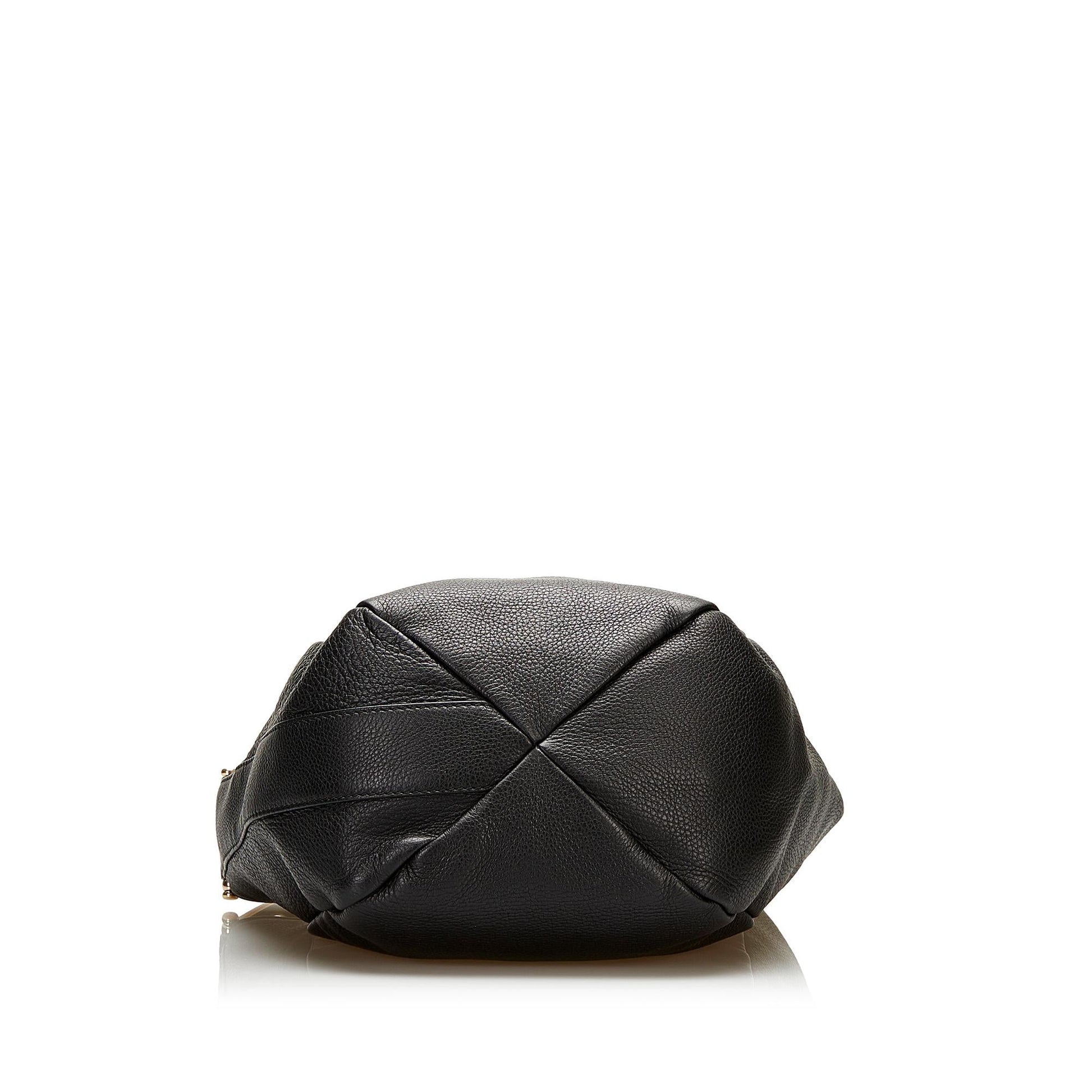 Gucci Greenwich Leather Shoulder Bag (SHG-35268)