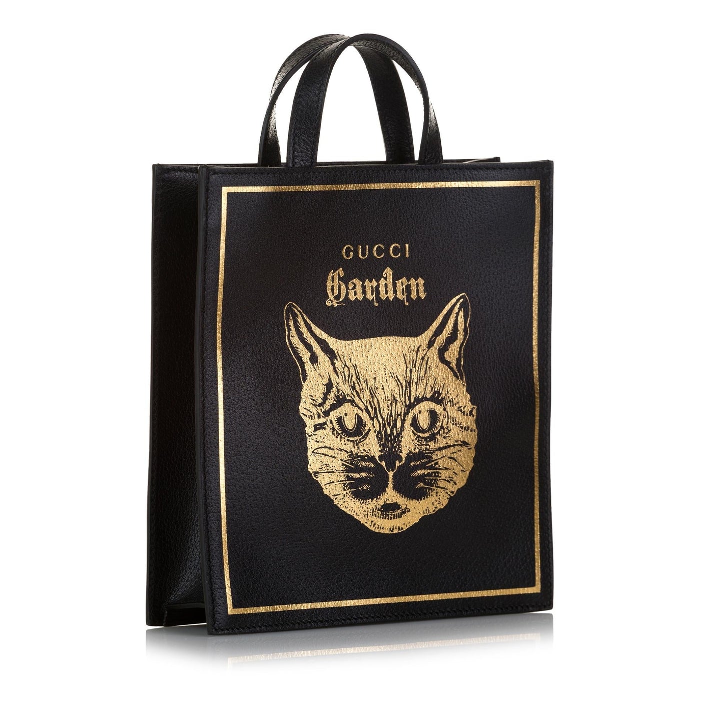 Gucci Gucci Garden Leather Tote (SHG-37328)