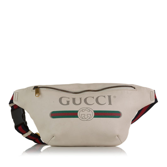 Gucci Logo Belt Bag (SHG-AN12yt)