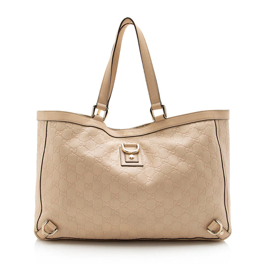 Gucci Abbey Leather Tote