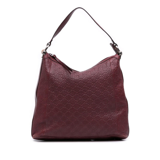 Gucci Guccissima Bamboo D Ring Hobo