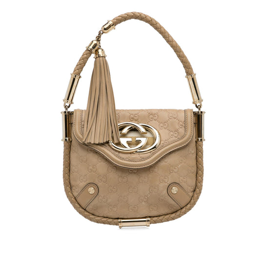 Gucci Guccissima Britt Shoulder Bag (SHG-)