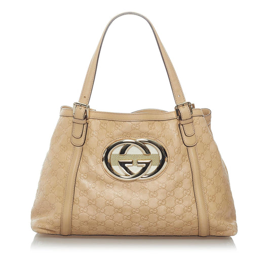Gucci Guccissima Britt Tote Bag (SHG-29815)