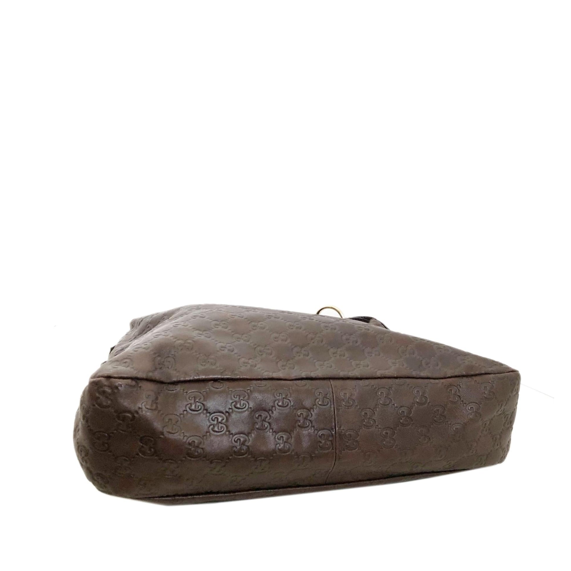Gucci Guccissima Horsebit Hobo (SHG-VfTOh0)