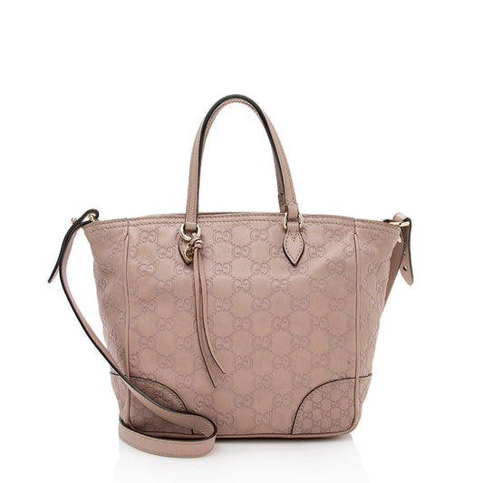 Gucci Guccissima Leather Tote Style 23