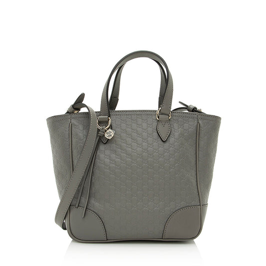 Gucci Guccissima Leather Bree Small Tote (SHF-21732)