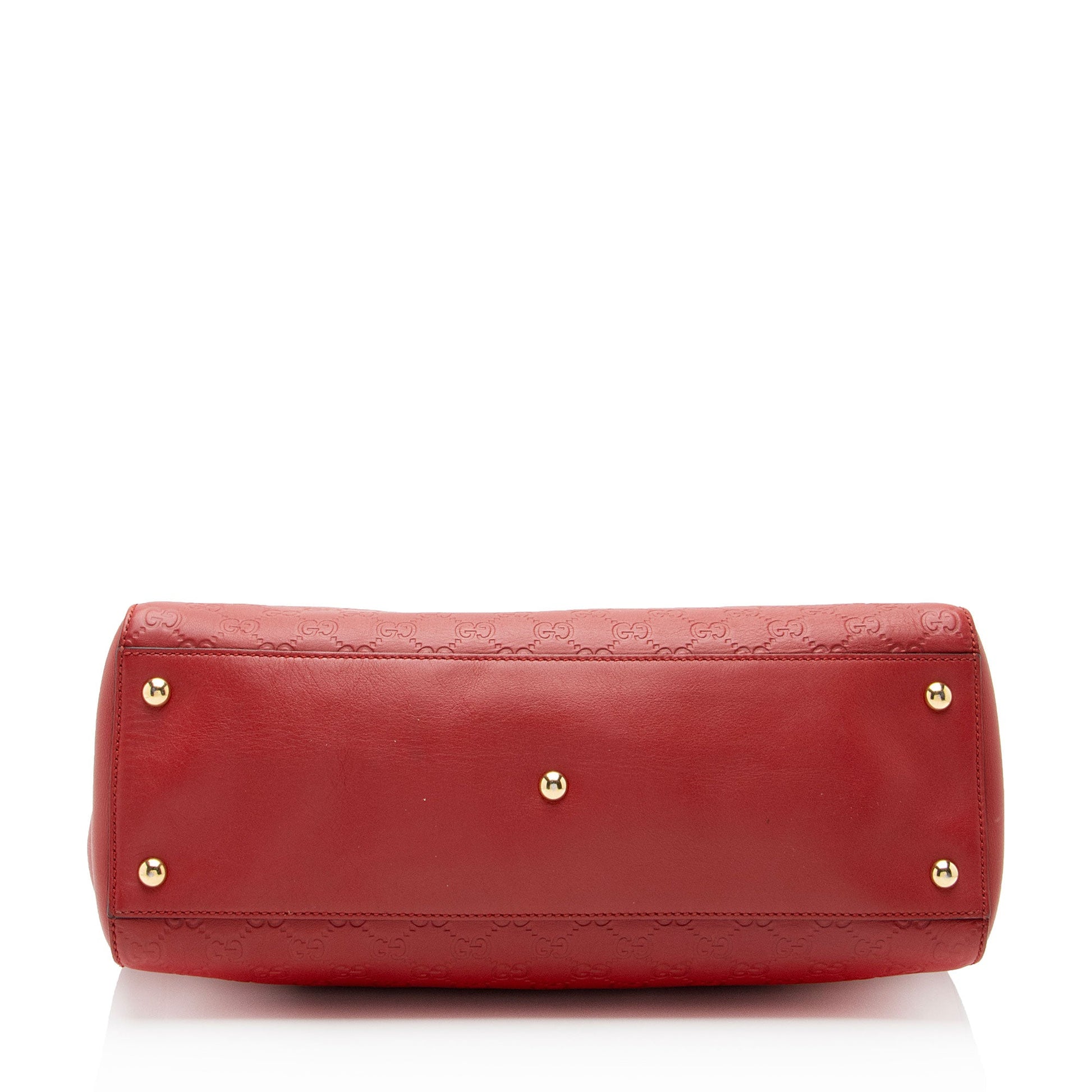Gucci Guccissima Leather Chain Large Shoulder Bag (SHF-oF32dq)