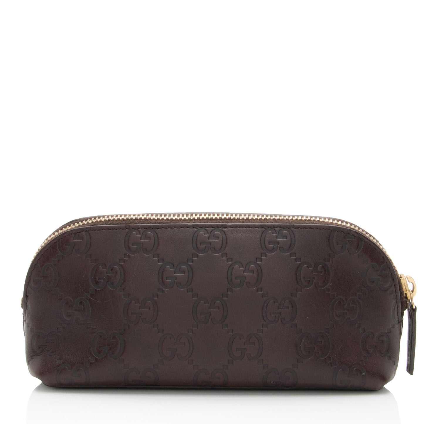 Gucci Guccissima Leather Cosmetic Pouch (SHF-gdae9s)