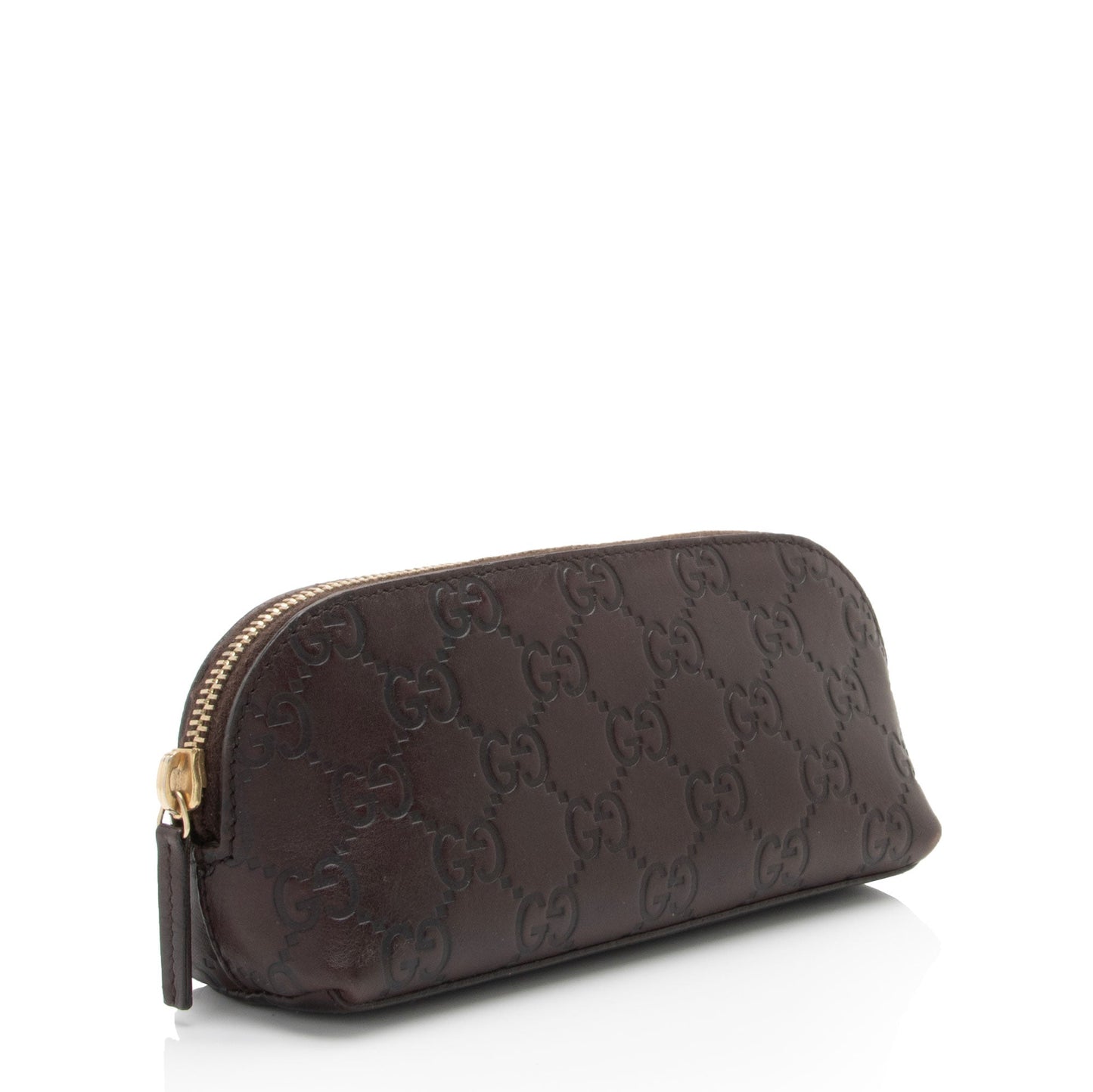Gucci Guccissima Leather Cosmetic Pouch (SHF-gdae9s)
