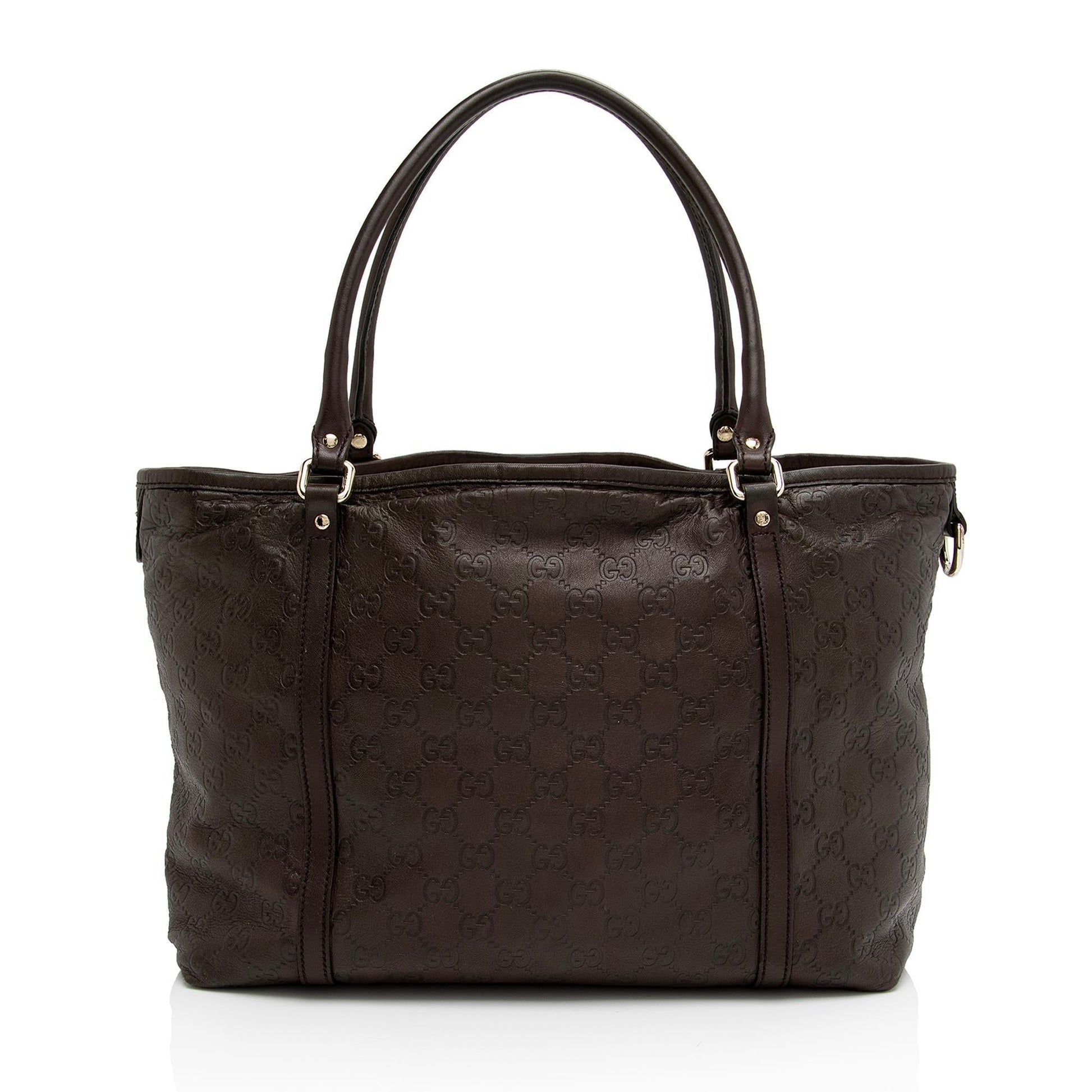 Gucci Guccissima Leather Joy Medium Tote (SHF-00VhZA)