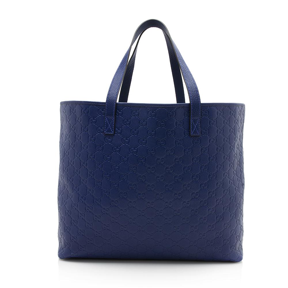 Gucci Guccissima Leather Tote Style 5