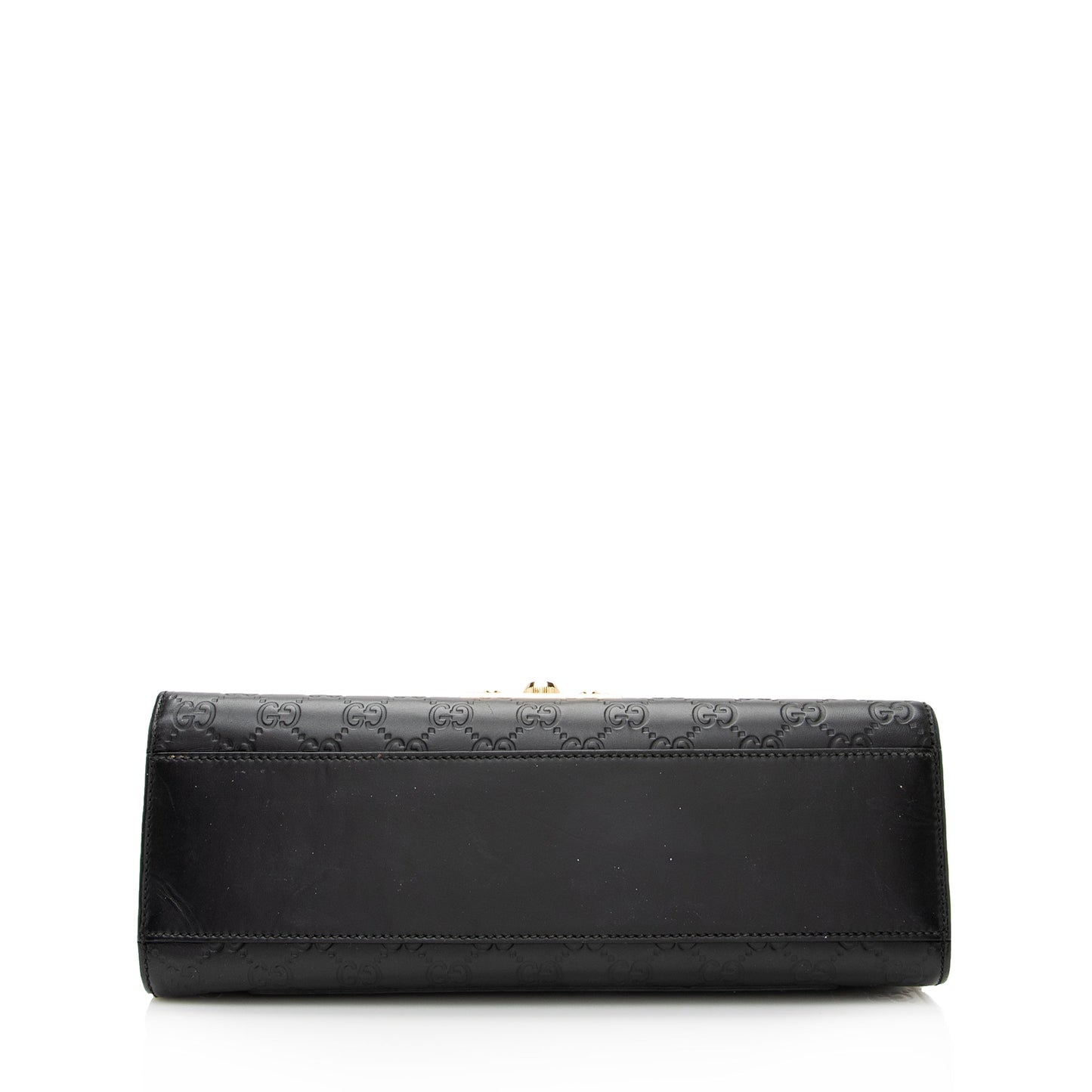 Gucci Guccissima Leather Padlock Medium Shoulder Bag (SHF-22514)