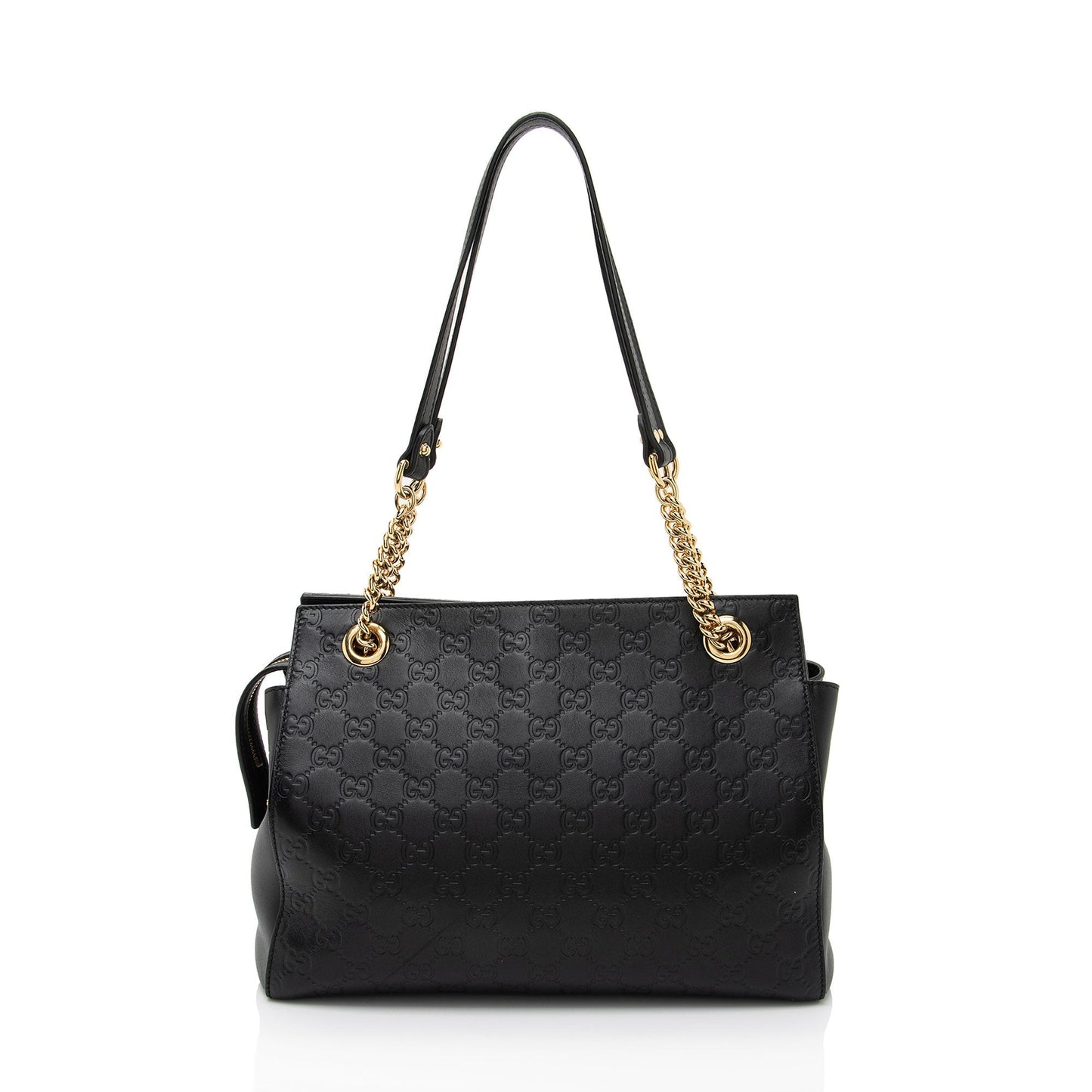 Gucci Guccissima Leather Signature Large Tote