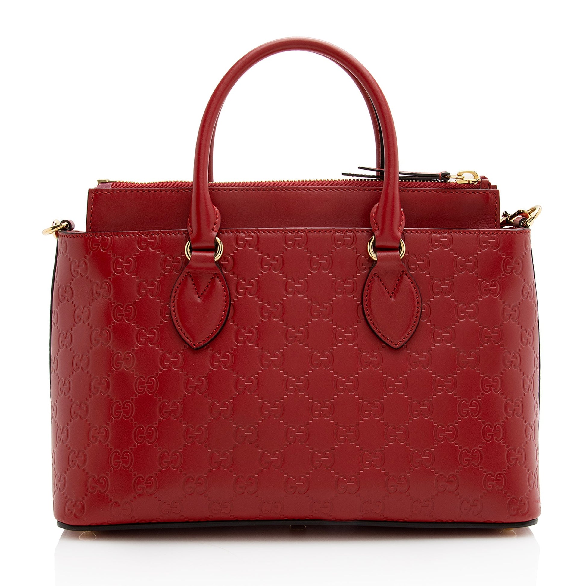 Gucci Guccissima Leather Small Tote (SHF-22853)