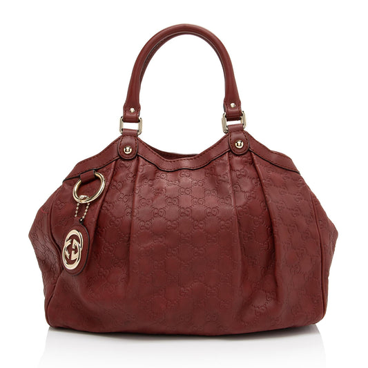 Gucci Guccissima Leather Sukey Medium Tote (SHF-aMRl0z)