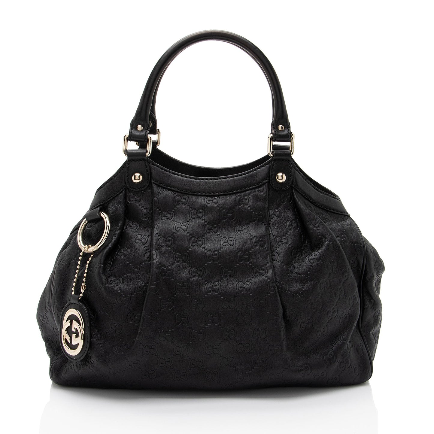 Gucci Guccissima Leather Sukey Medium Tote (SHF-G9D42y)