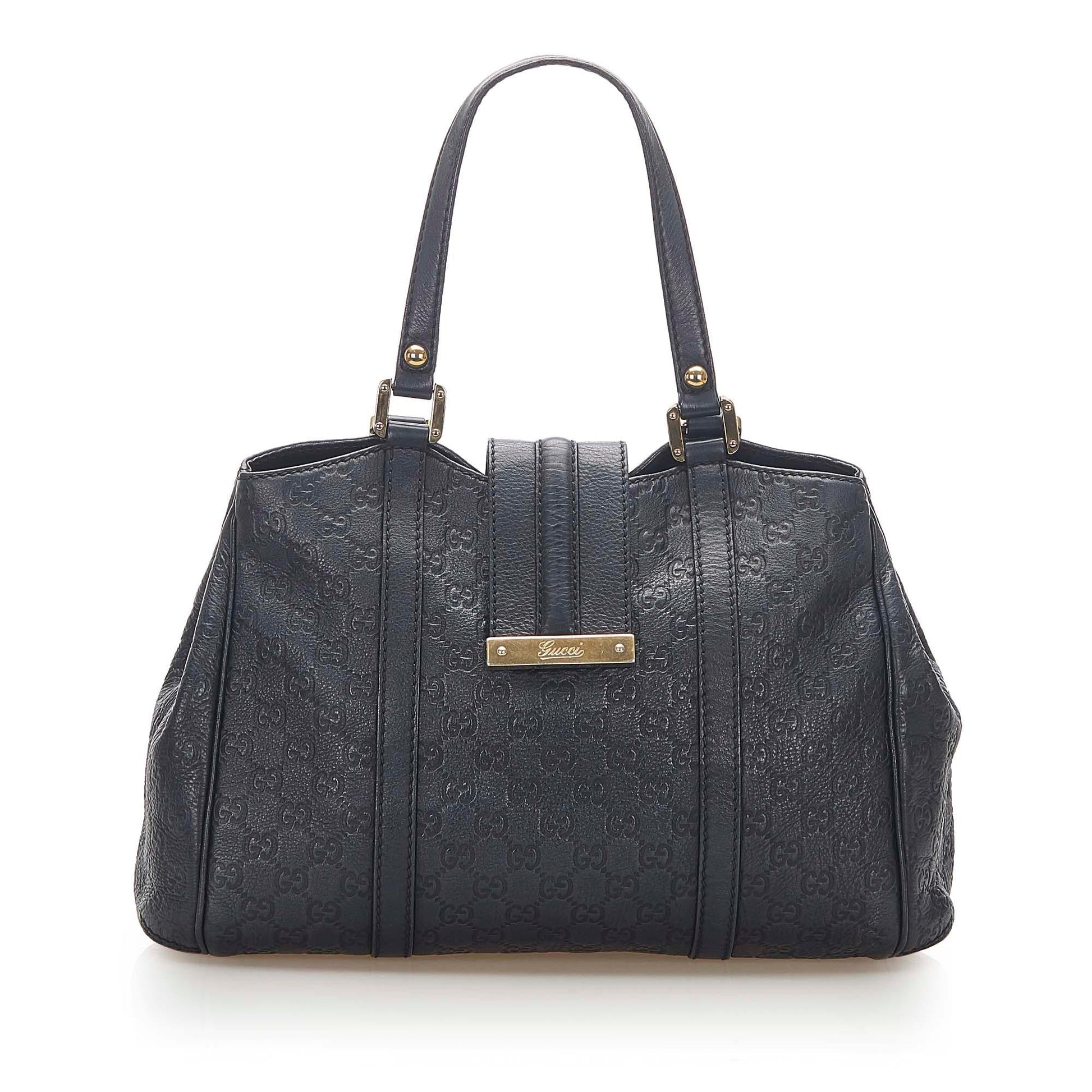 Gucci Guccissima Leather Tote Style 20