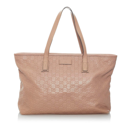 Gucci Guccissima Leather Tote Bag (SHG-31165)