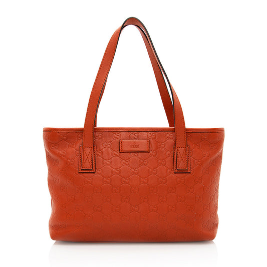 Gucci Guccissima Leather Tote (SHF-19263)