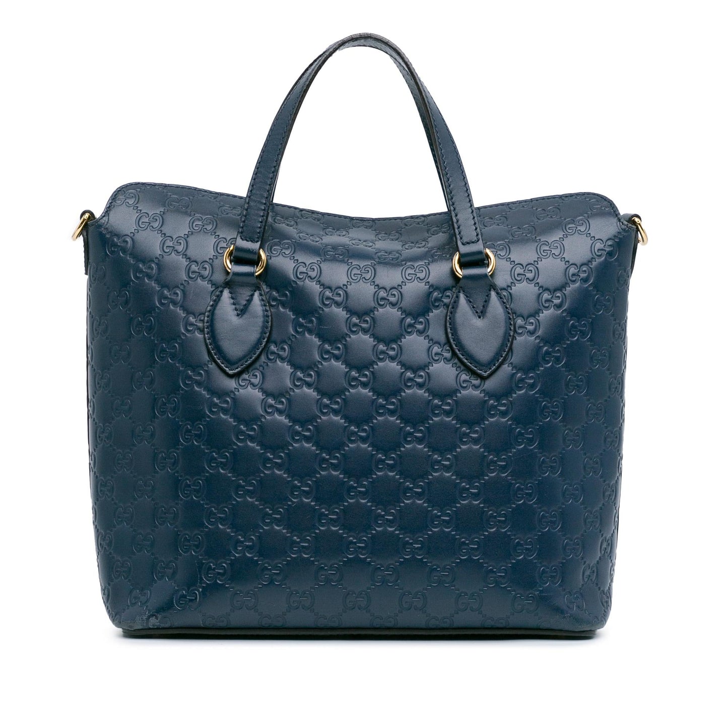 Gucci Guccissima Linea A Fold Over Satchel (SHG-rjrfyq)