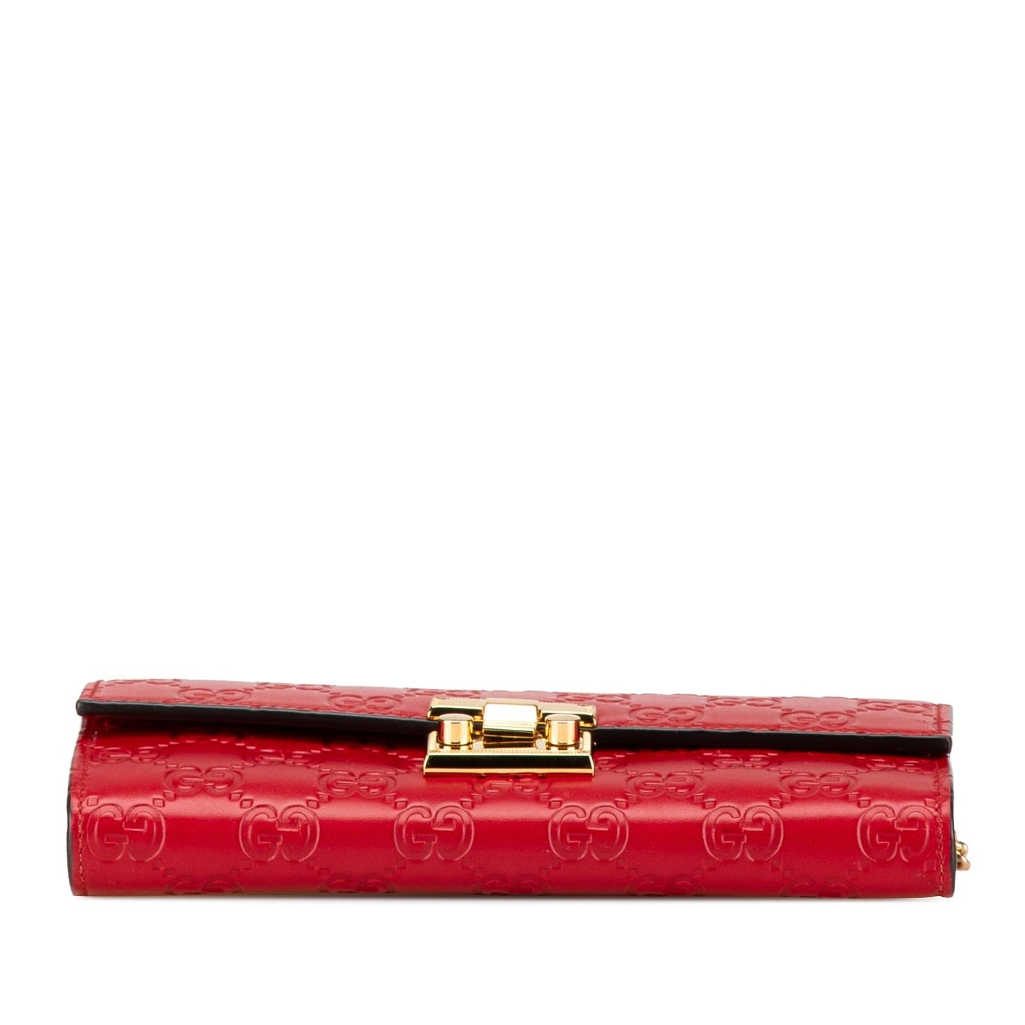 Gucci Guccissima Padlock Wallet On Chain
