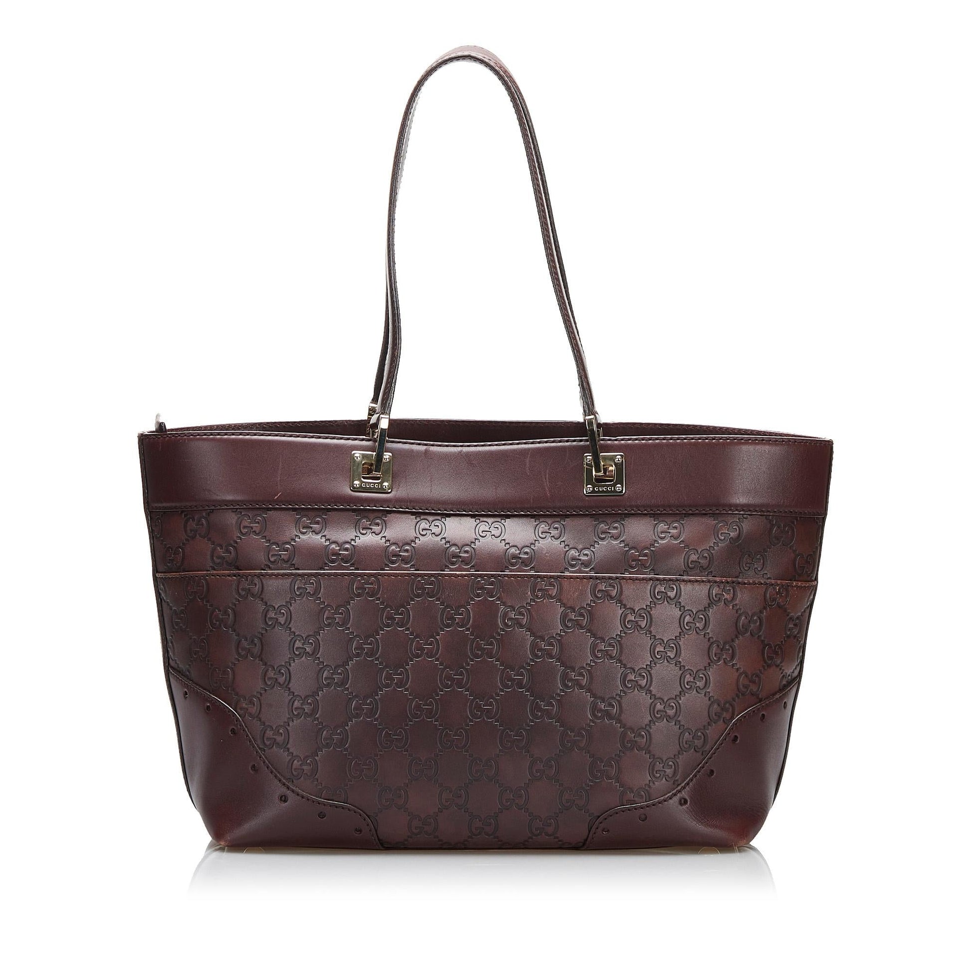 Gucci Guccissima Punch Tote (SHG-leJtbd)