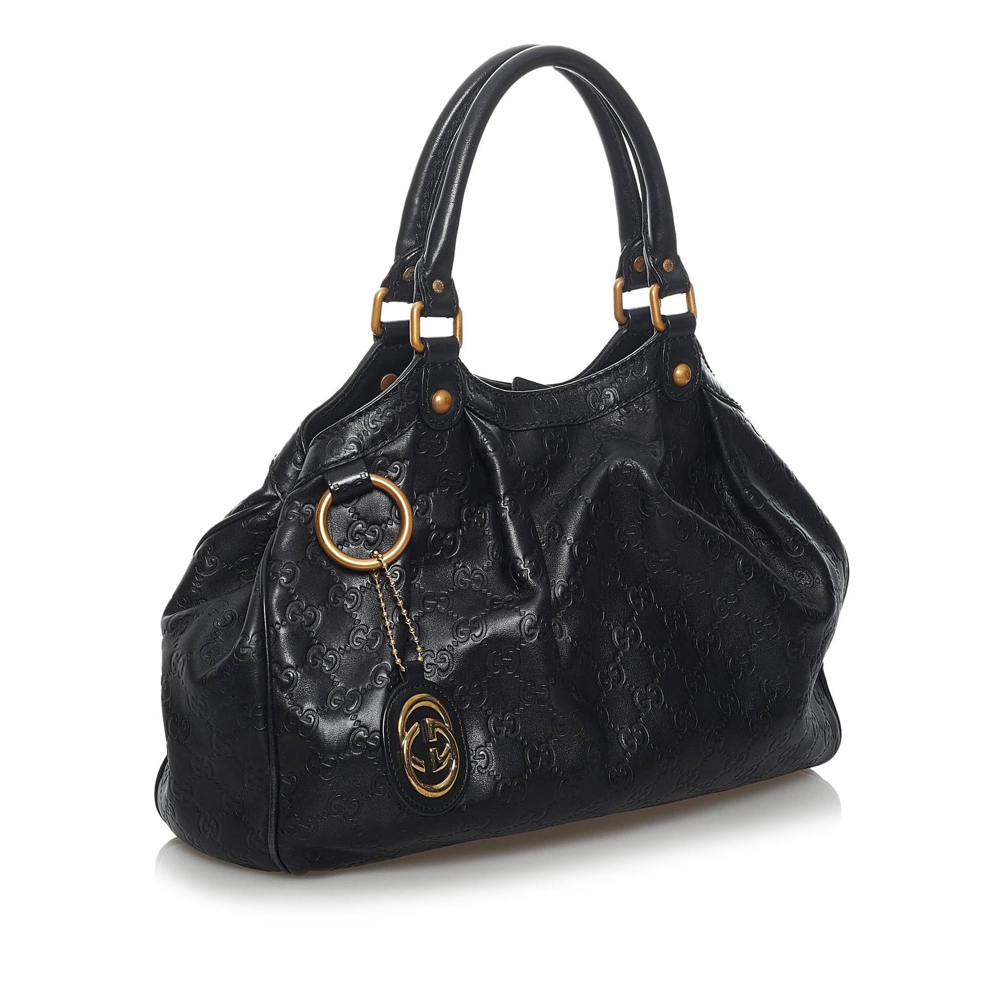 Gucci Guccissima Sukey Handbag (SHG-33706)