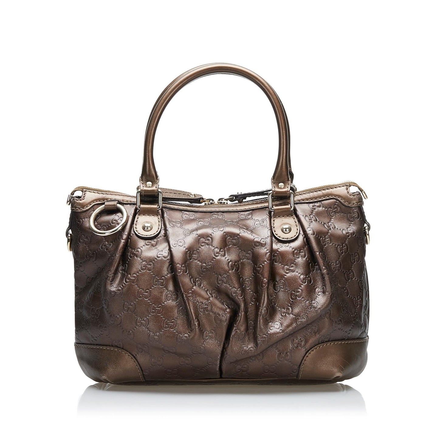 Gucci Guccissima Sukey Handbag (SHG-37359)