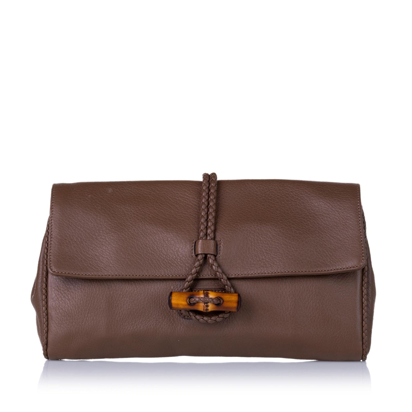 Gucci Hip Bamboo Clutch (SHG-35212)