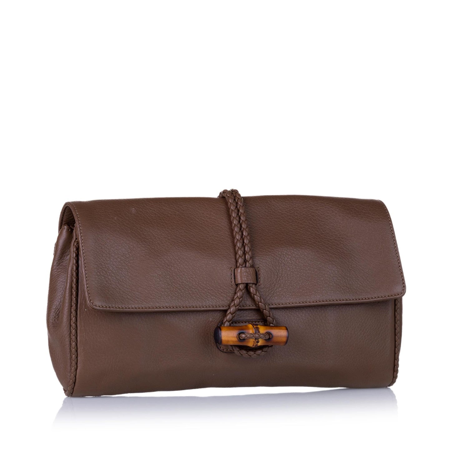 Gucci Hip Bamboo Clutch (SHG-35212)