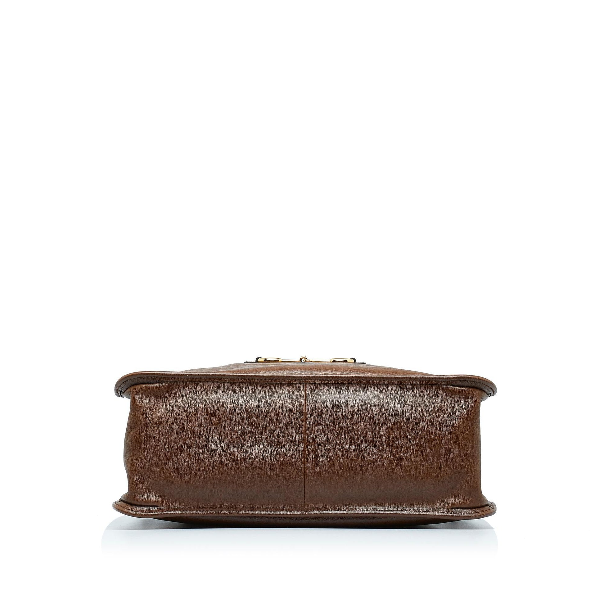 Gucci Horsebit 1995 Leather Tote Bag (SHG-8KCkxu)
