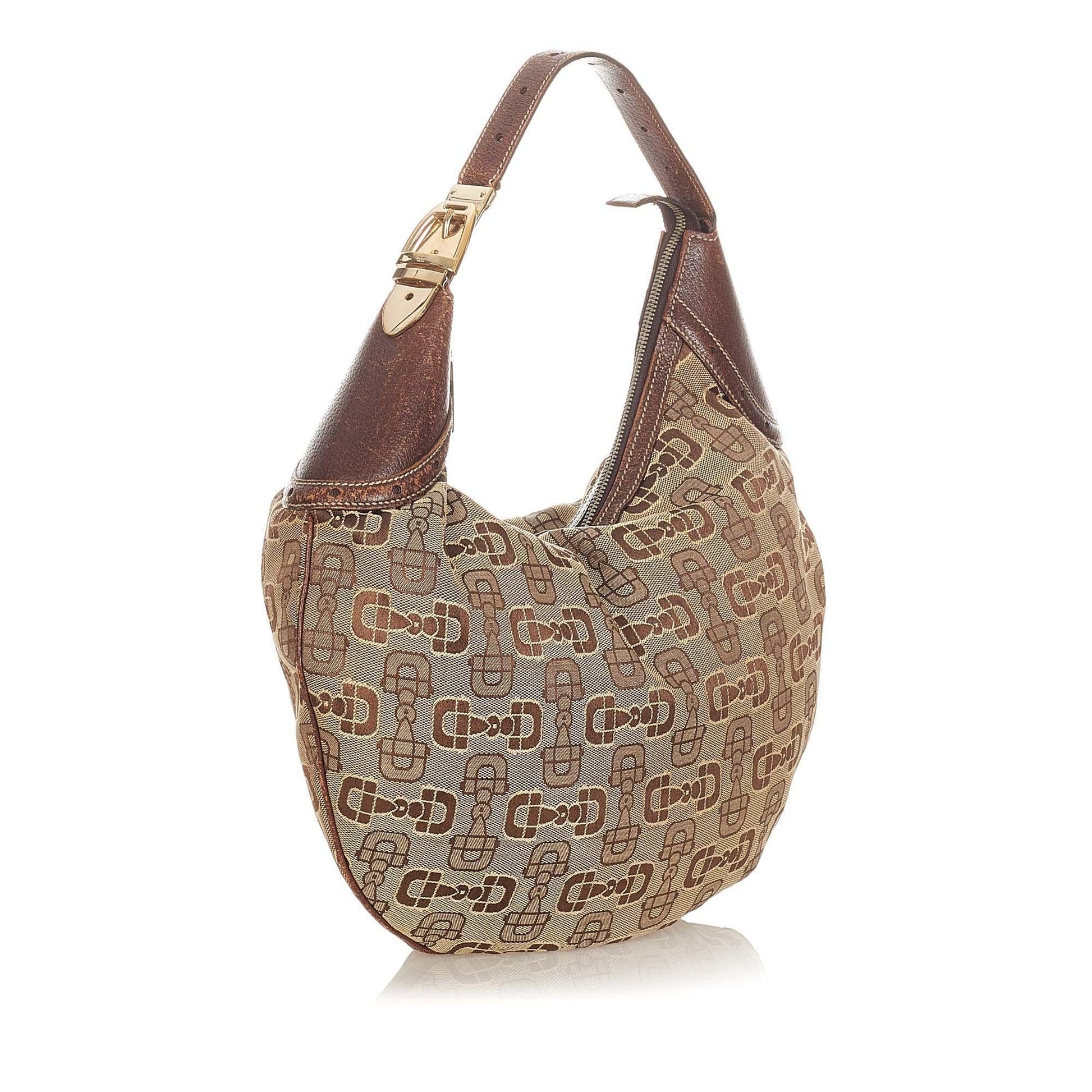 Gucci Canvas Shoulder Bag