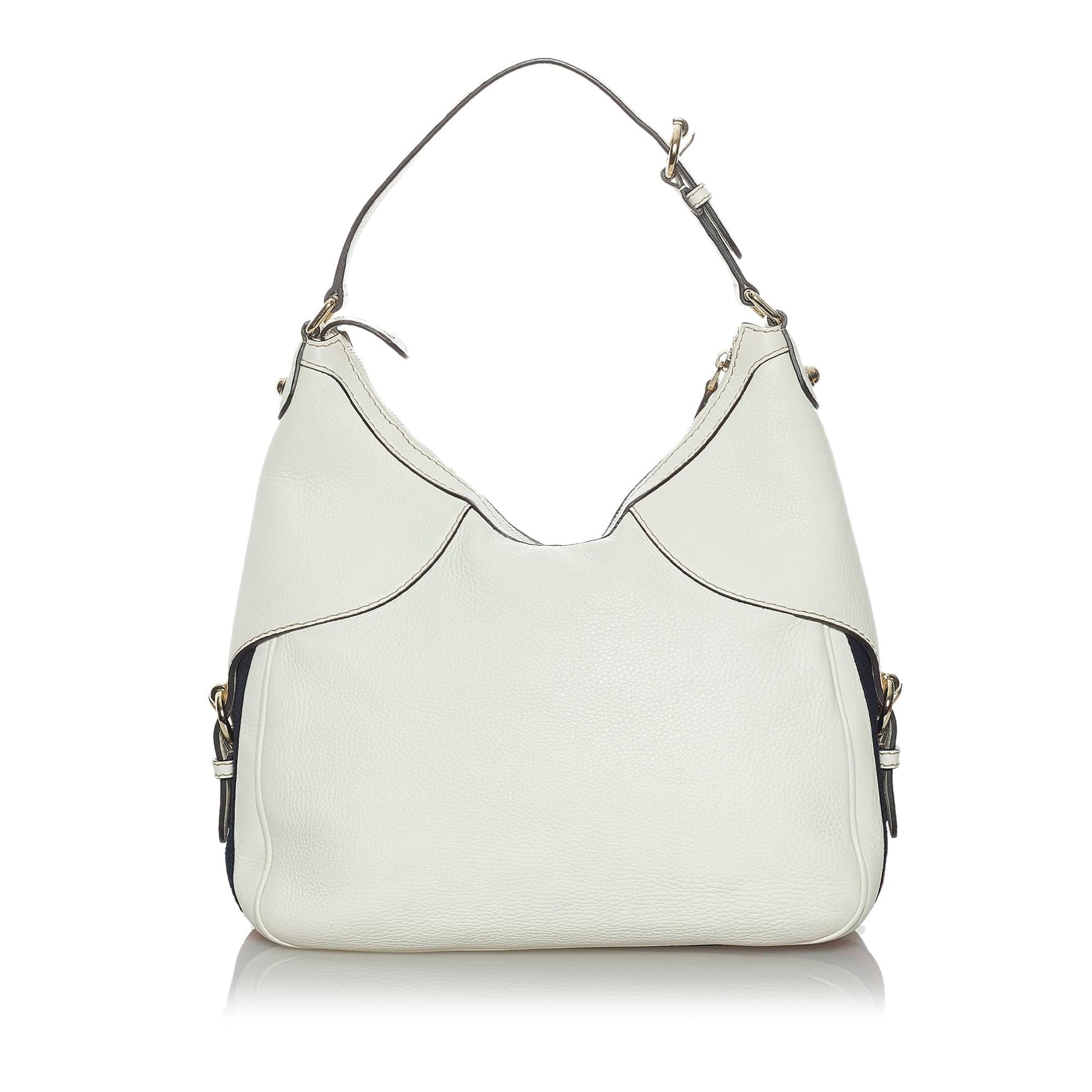 Gucci Horsebit Heritage Leather Shoulder Bag (SHG-33899)