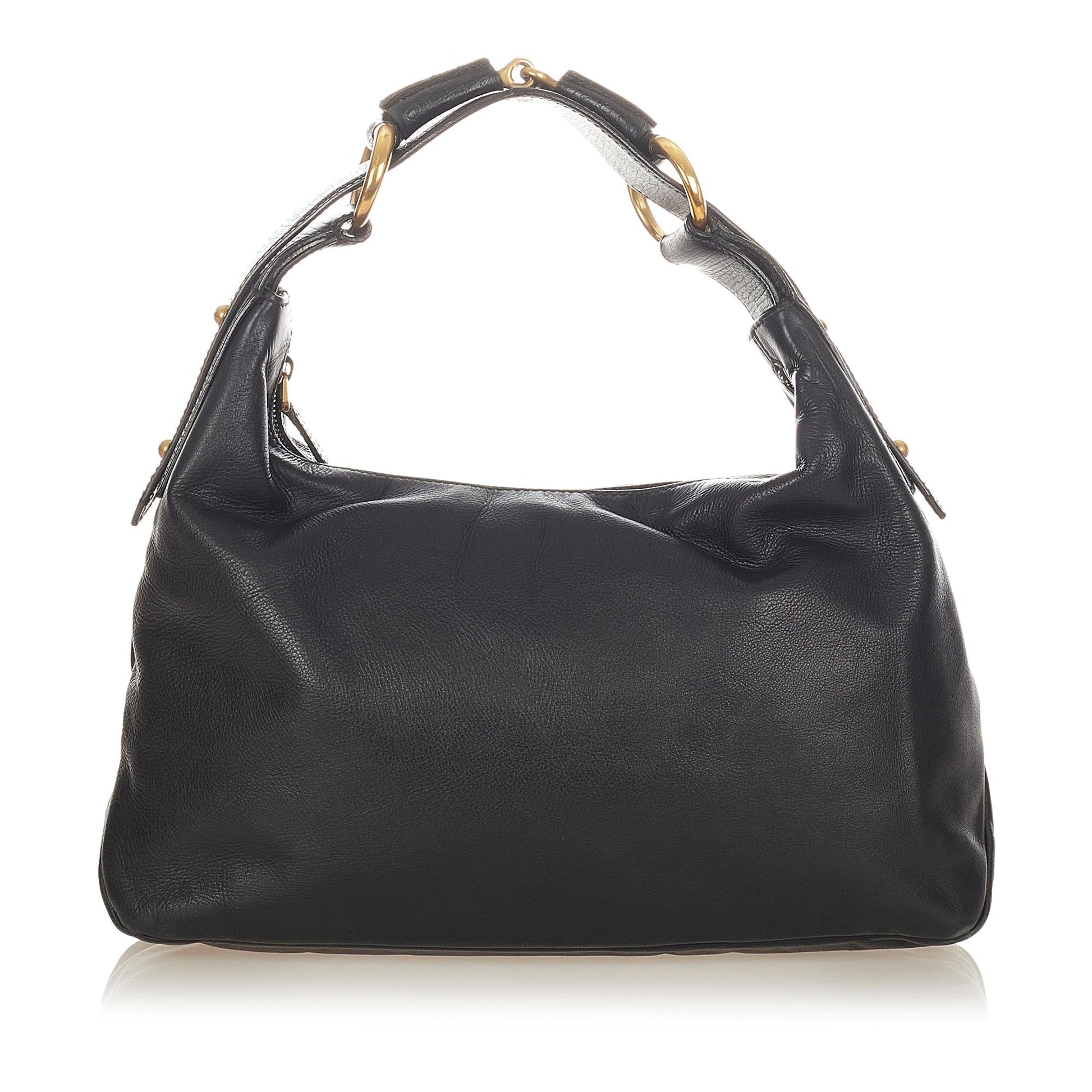 Gucci Horsebit Leather Shoulder Bag Style 5