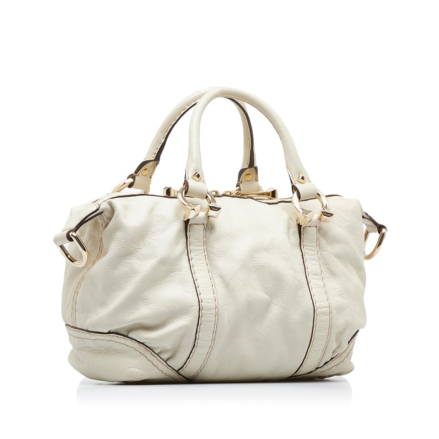 Gucci Horsebit Nail Boston Bag (SHG-P44hrA)
